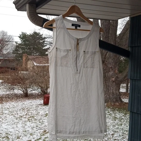 Linen tunic top Med Ellen Tracy - Picture 2 of 9